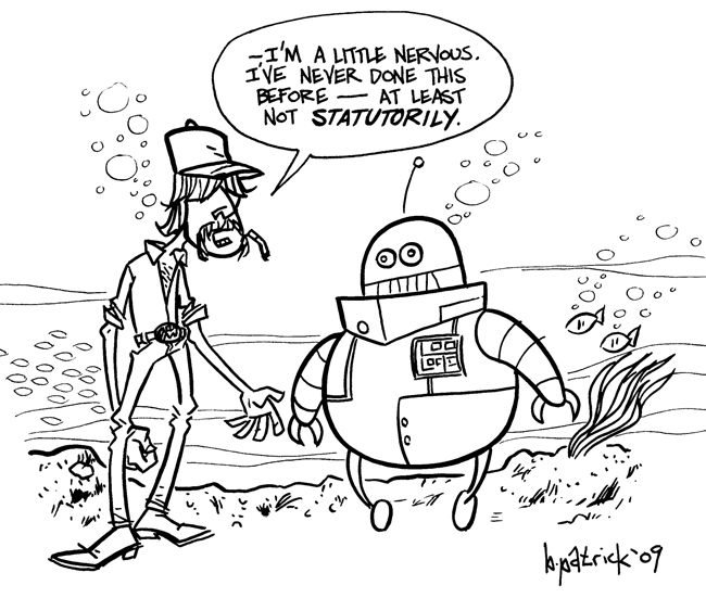 sooo ...is that robot under-age?
