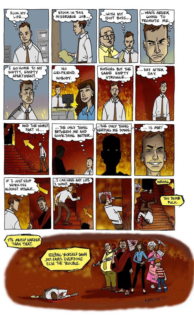 Milton knew his shit or The Devil Went A'shovelin' Milton knew his shit or The Devil Went A'shovelin'