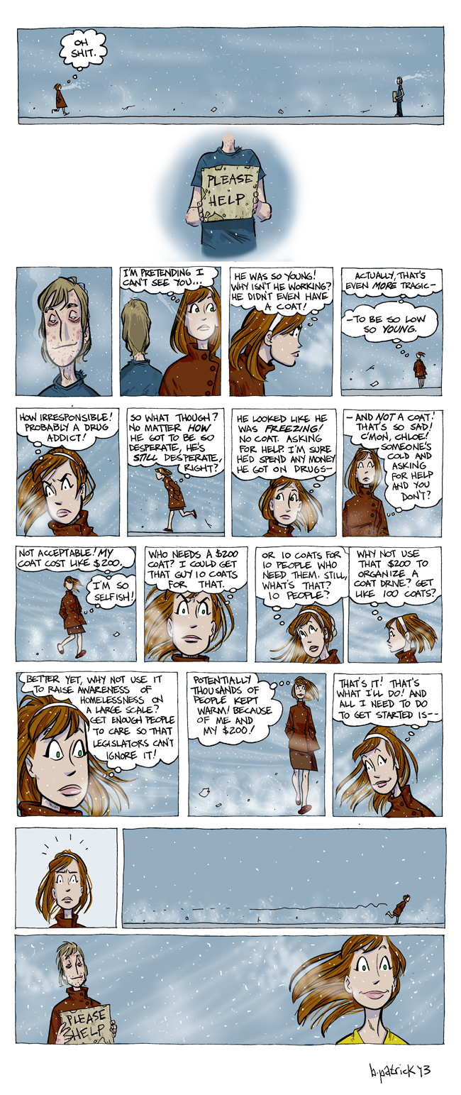 Or you could make a shitty little comic about it. That's really helpful. Or you could make a shitty little comic about it. That's really helpful.